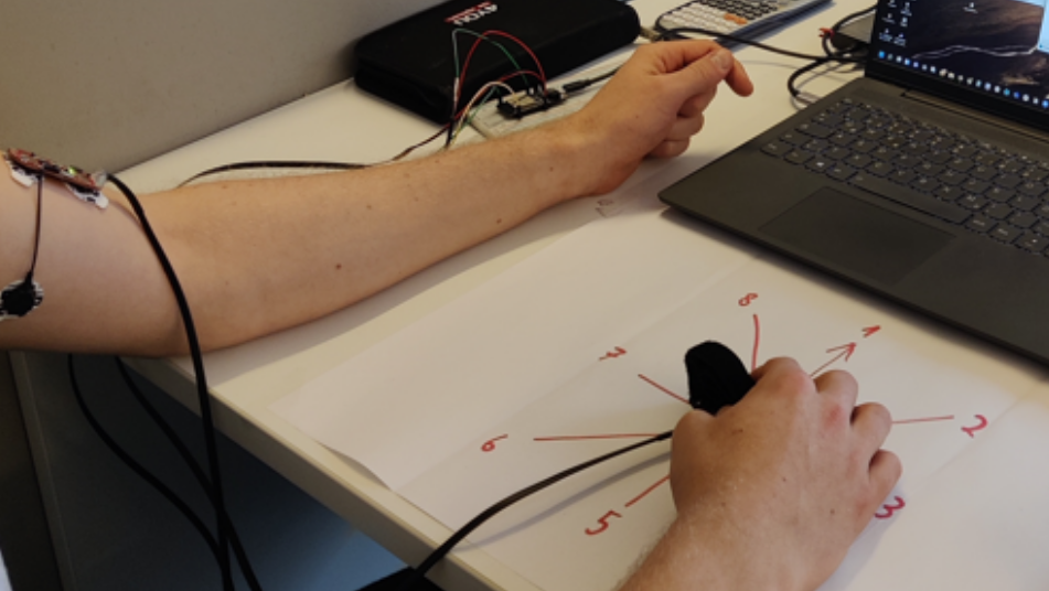 The setup for encoding information.